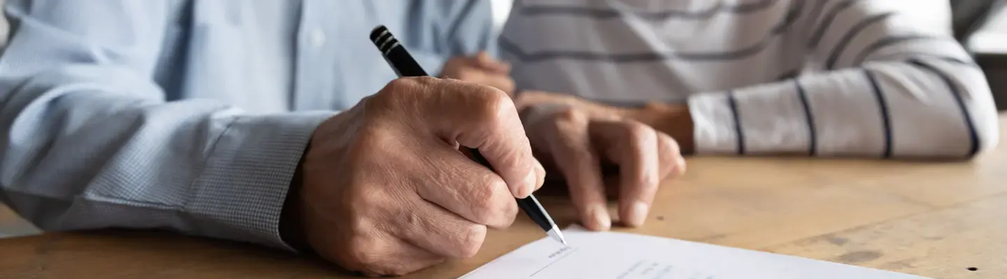 A relieved homeowner after a straightforward sale